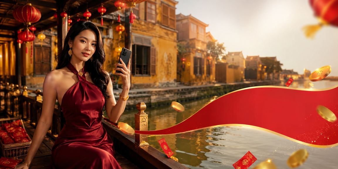 Đèn lồng Hội An gợi trải nghiệm bo3 rõ ràng trên thiết bị di động